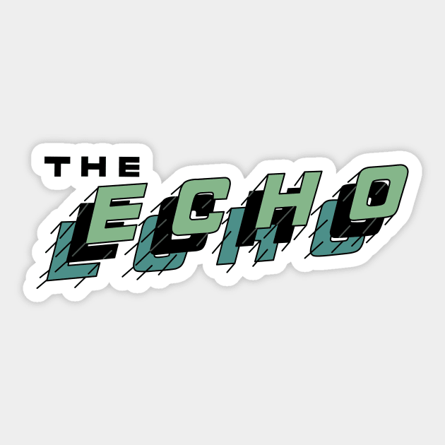 The Echo Sticker by CoverTales